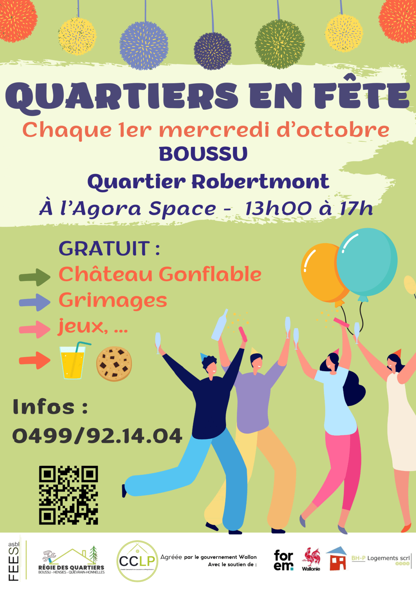quartiers en fête affiche